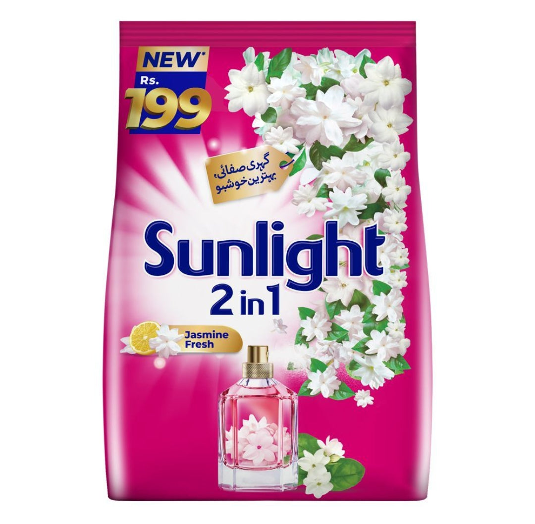 Sun Light 2-in-1 Clean & Jasmine Fresh Washing Powder, 770g