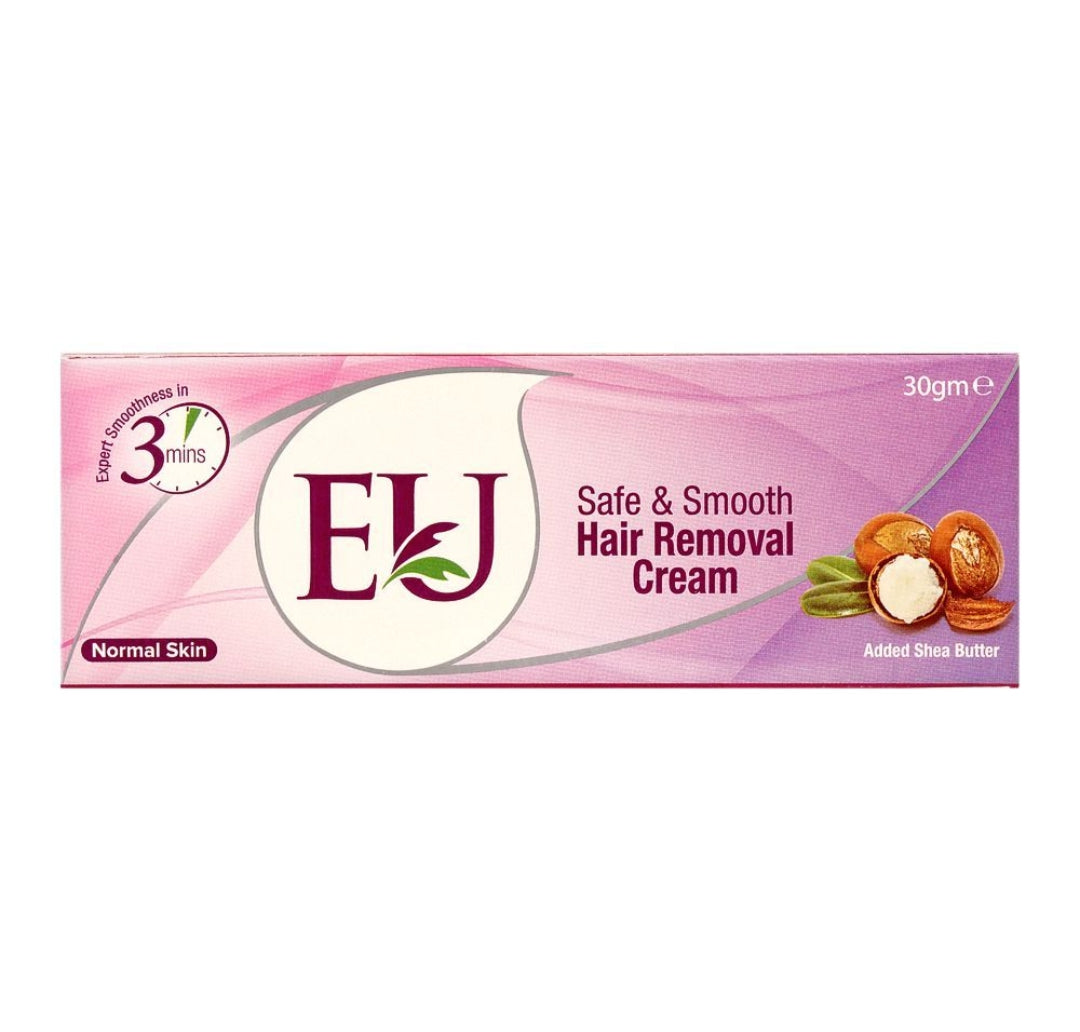 EU Safe & Smooth Normal Skin Hair Removal Cream, 30g