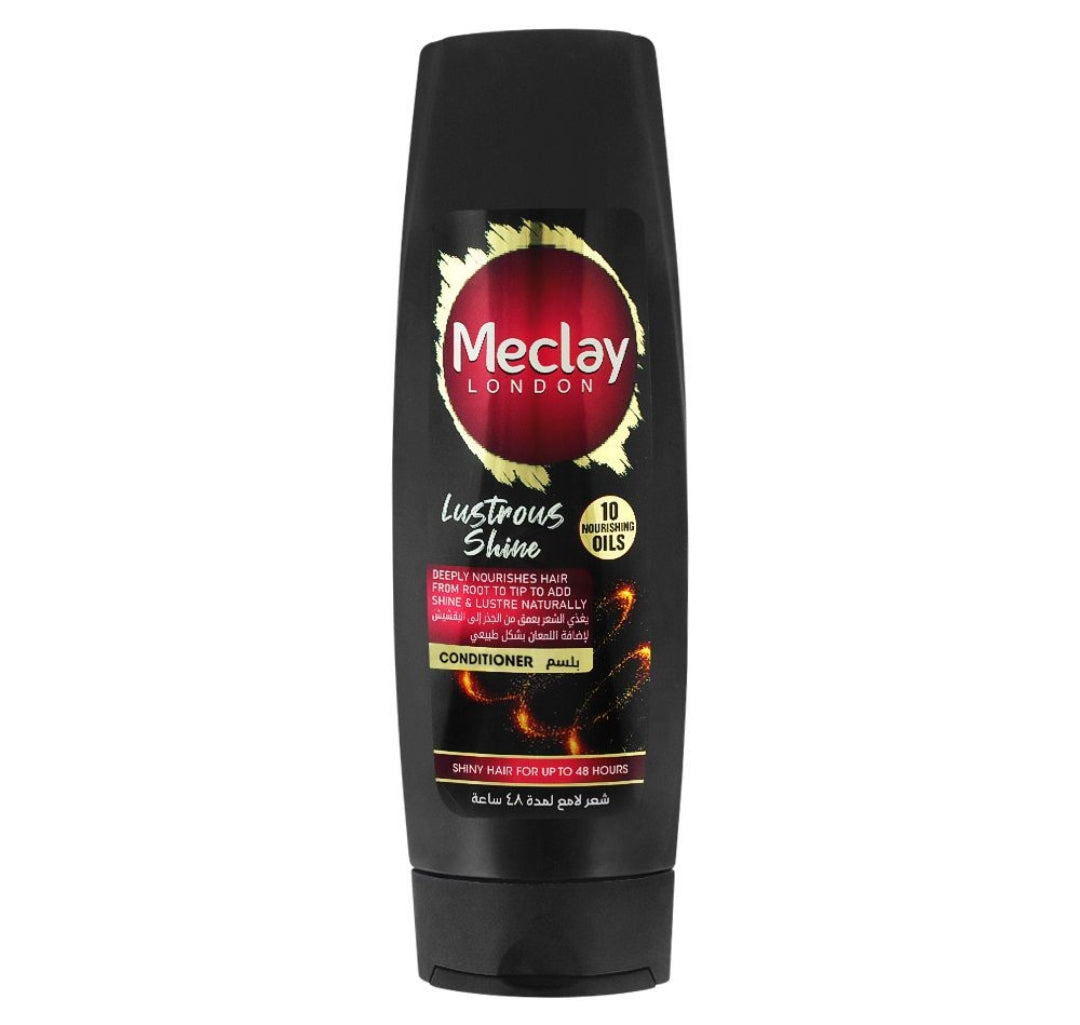 Meclay London 10 Nourishing Oils Lustrous Shine Conditioner, 180ml