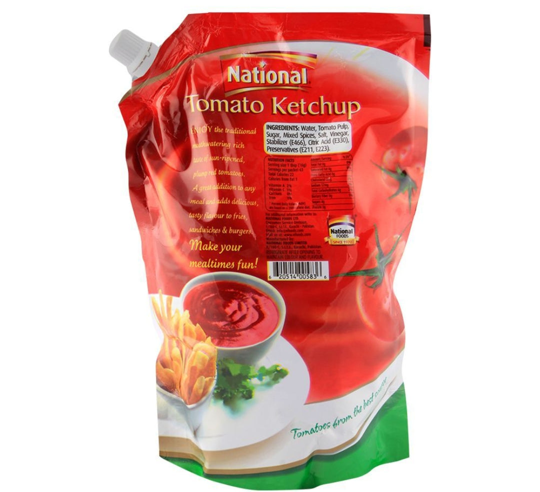 National Ketchup Pouch, 400g