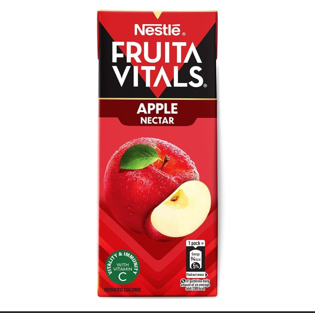 Nestle Fruita Vitals Apple Fruit Nectar 200ml