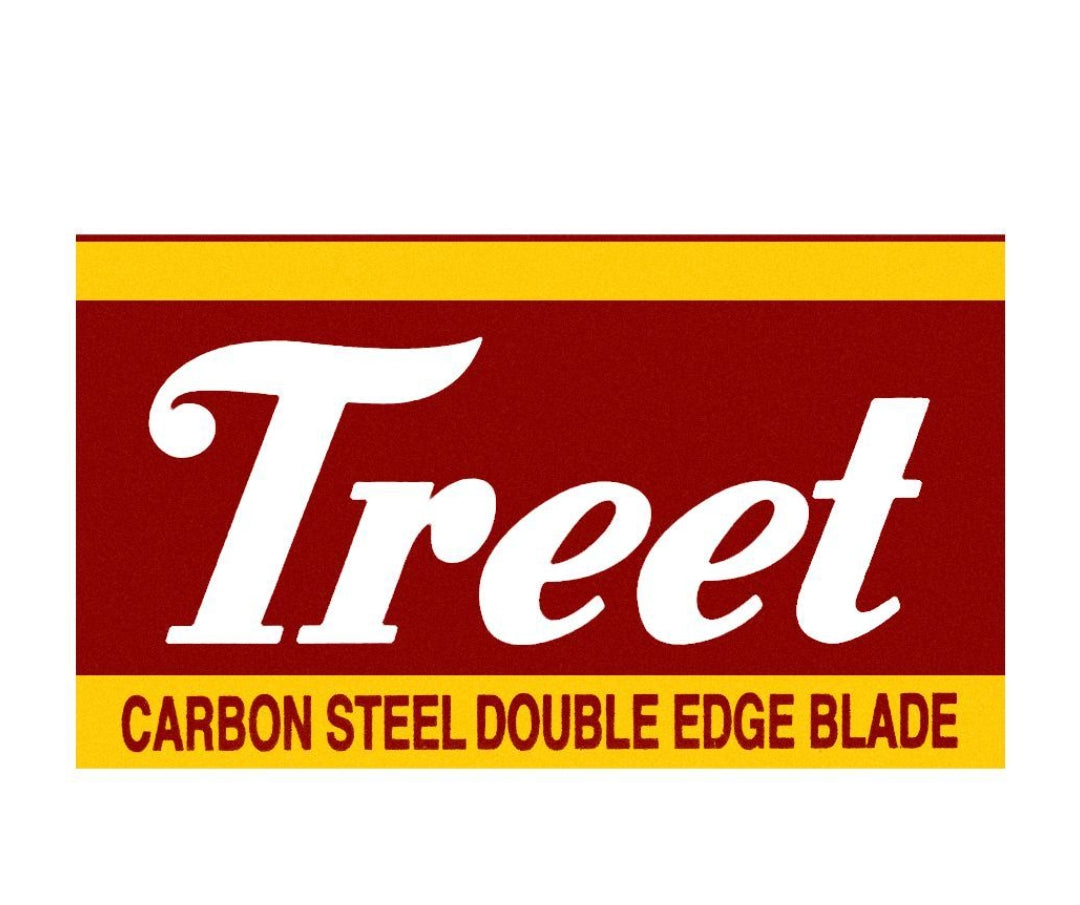 Treet Carbon Steel Double Edge Blade, 10-Pack