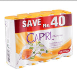 Capri Moisturising Aloe-Nurture Extracts Saving Pack, 5x 100g