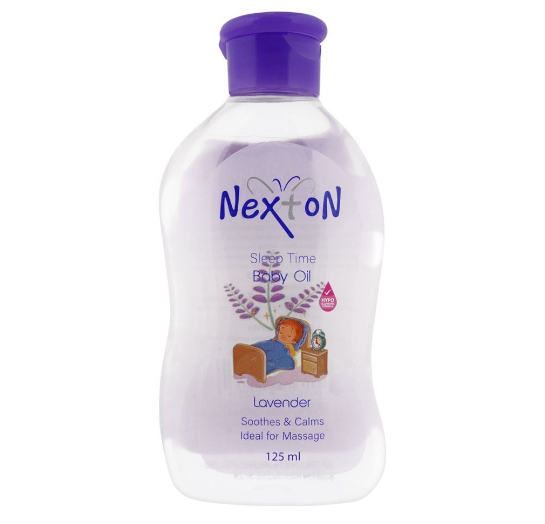 Nexton Sleep Time Baby Oil, Lavender, 125ml