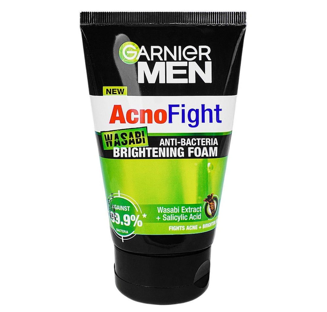 Garnier Men Acno-Fight Wasabi Facewash, 100ml