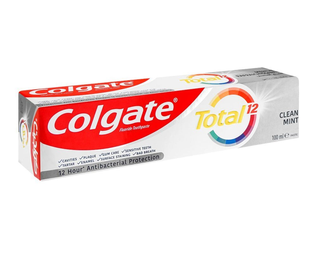 Colgate Total 12 Clean Mint Toothpaste, 100ml