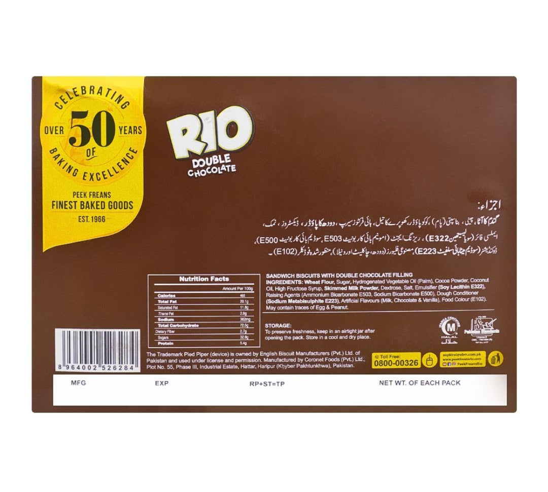 Rio Double Chocolate, 24-Ticky Box