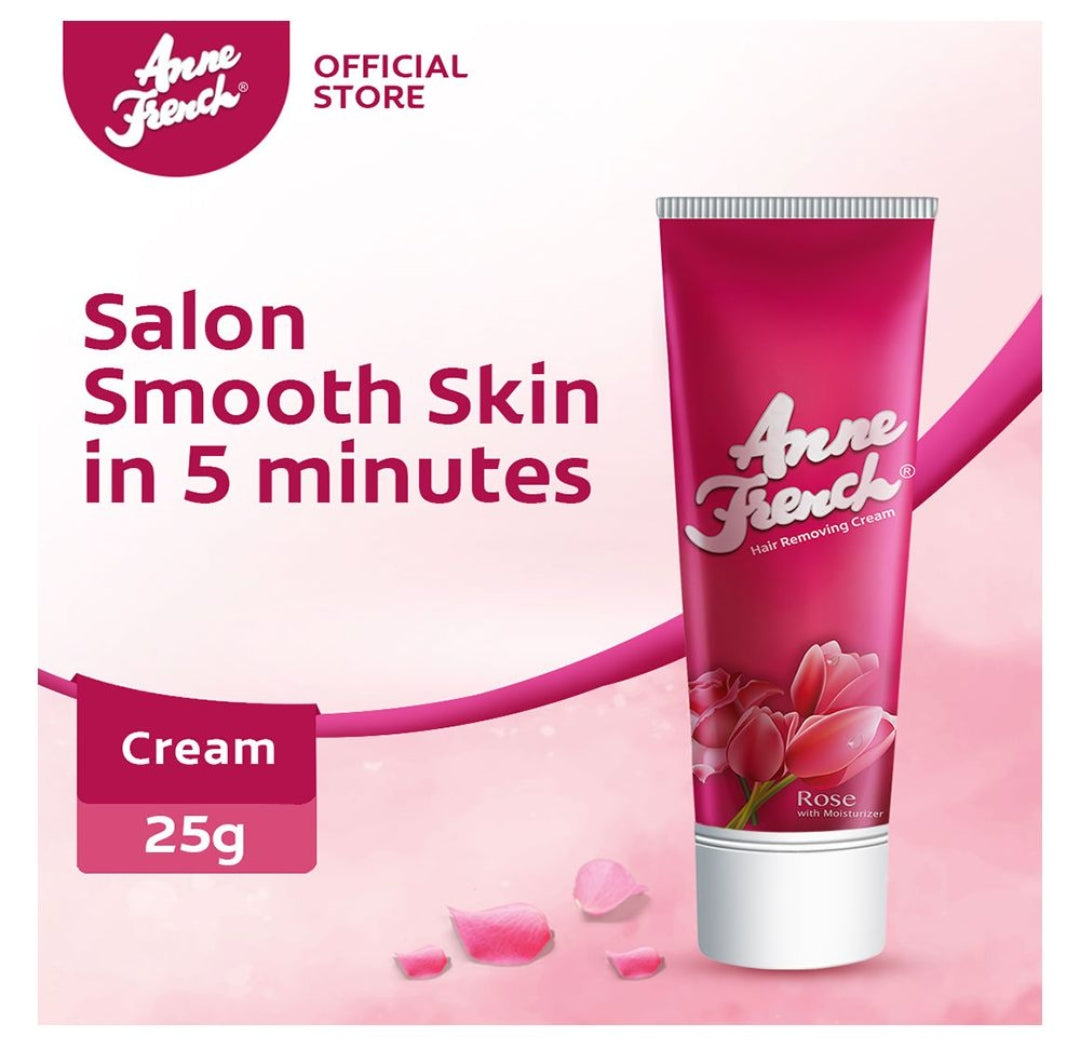 Anne French Rose Fragrance Hair Removing Cream Tube 25gm
