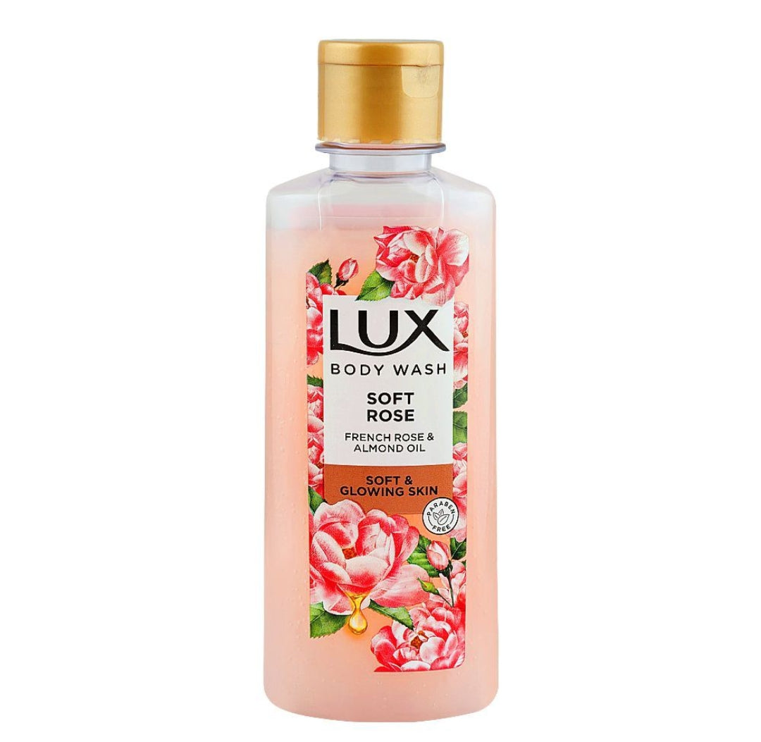 Lux Soft Rose French Rose & Almond Oil Body Wash, 250ml