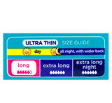 Always 3in1 Herbal Freshness Ultra Thin Long Pads, 8-Pack