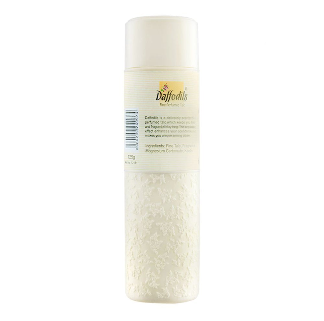 Daffodils Flora Fine Perfumed Talcum Powder, 125g