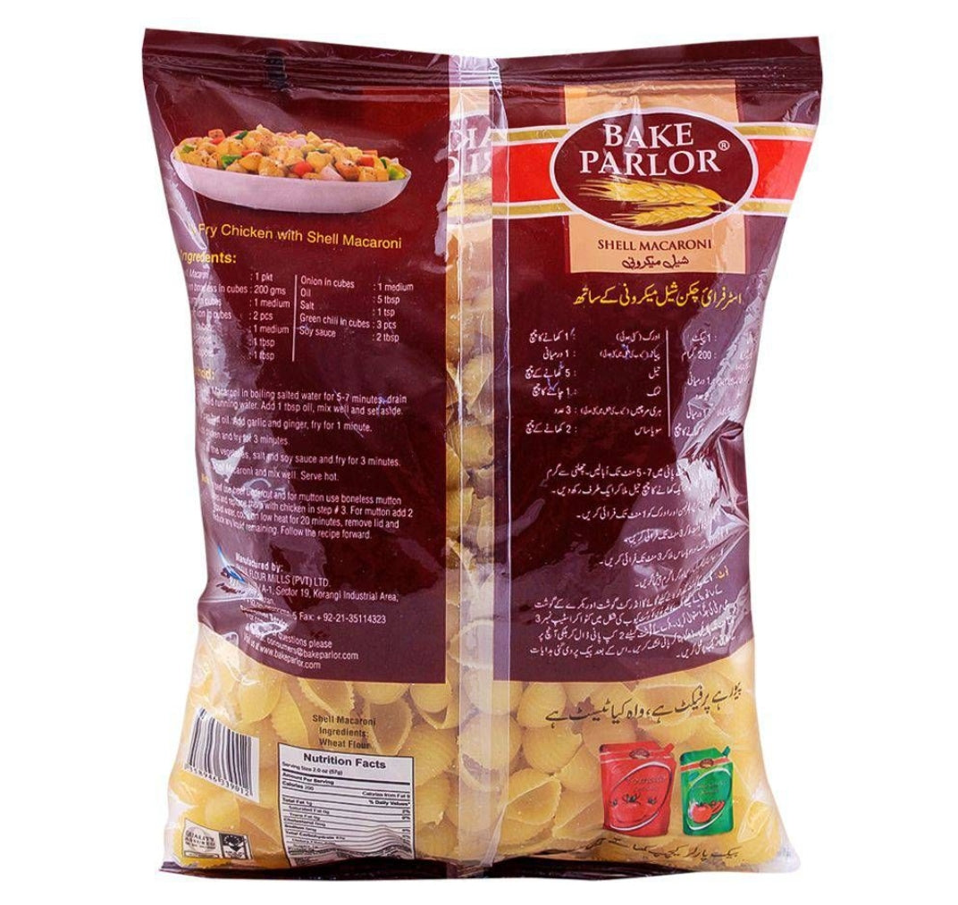 Bake Parlor Shell Macaroni 400gm