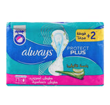 Always Protect Plus Pad With Aloe Vera, Ultra Slim Long, 17-Pack