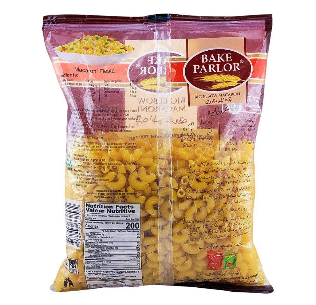 Bake Parlor Big Elbow Macaroni 400gm