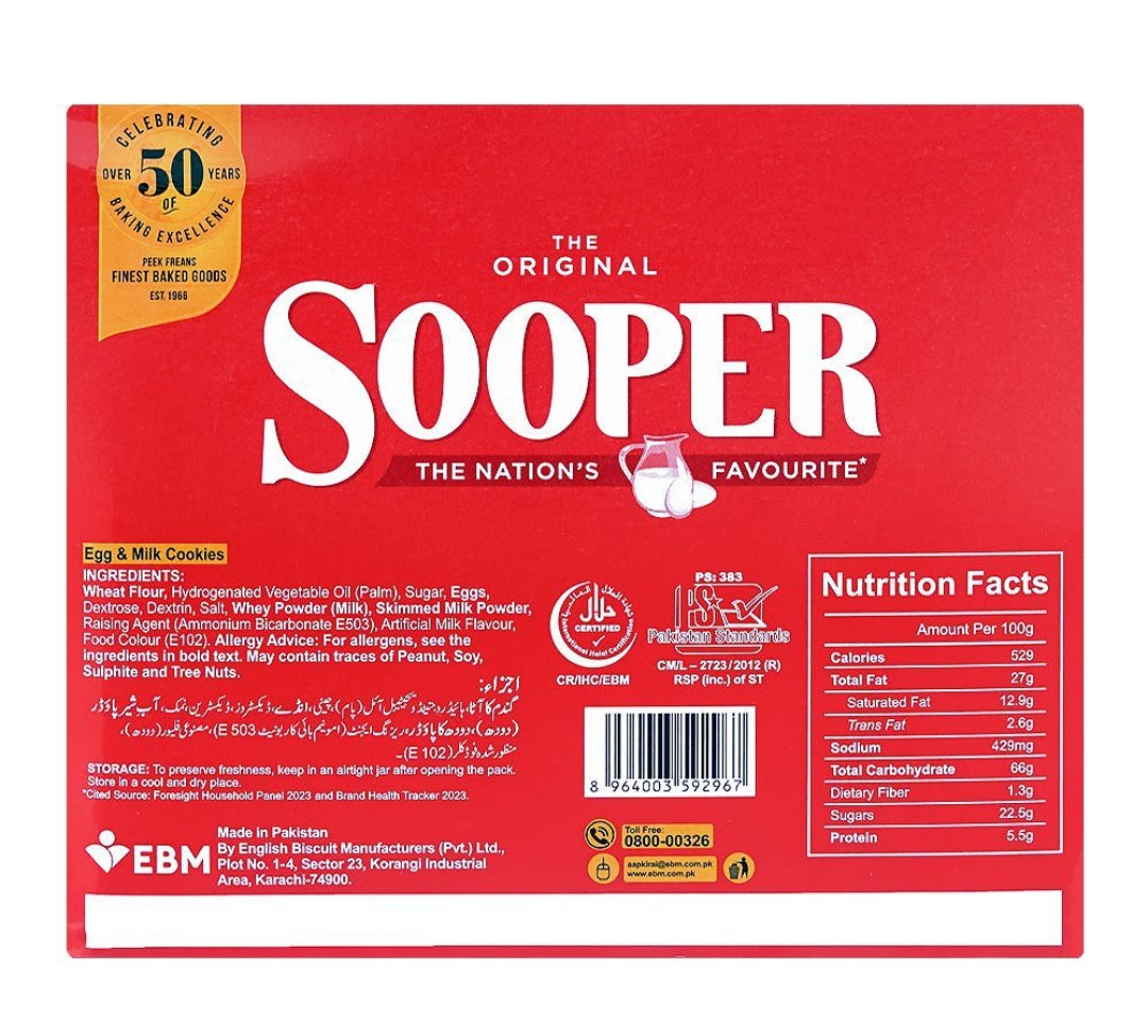 Sooper The Original, 36-Ticky Pack Box