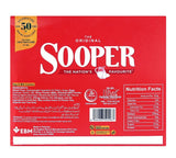 Sooper The Original, 36-Ticky Pack Box