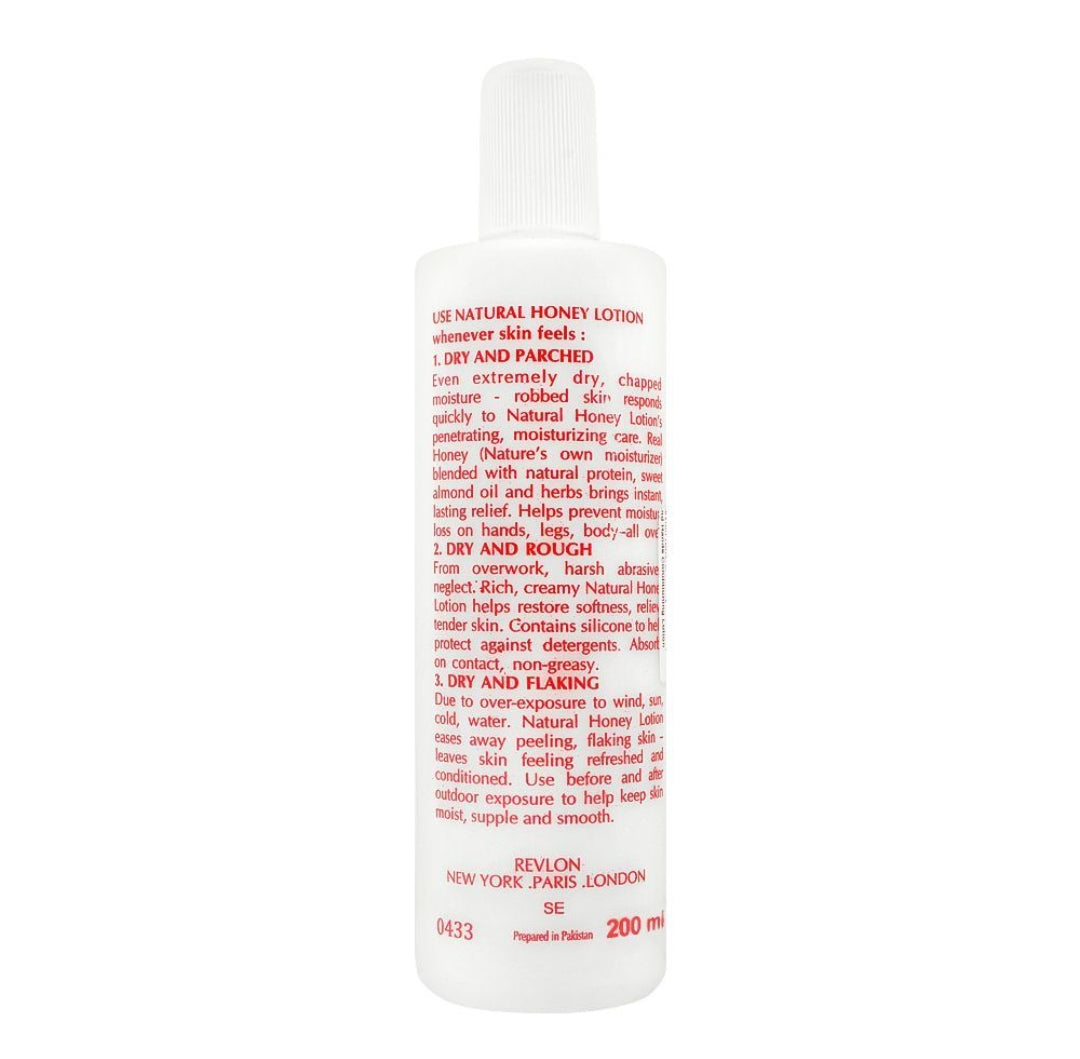 Revlon Natural Honey Body And Hands Conditioning Lotion, Original Formula, 200ml