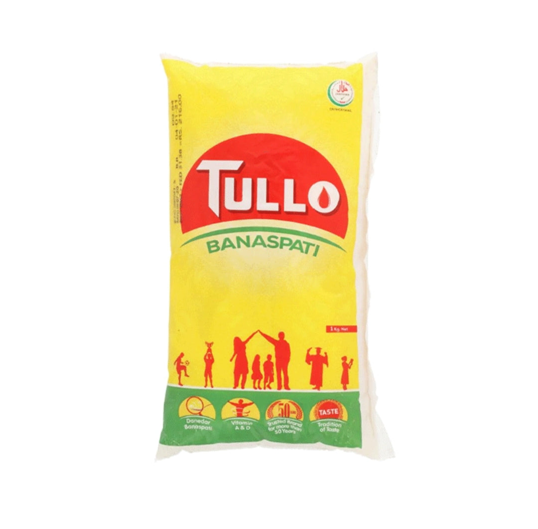 TULLO BANASPATI GHEE 1KG POUCH