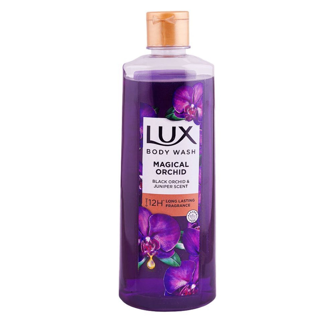 Lux Magical Orchid Black Orchid & Juniper Scent Body Wash, 520ml