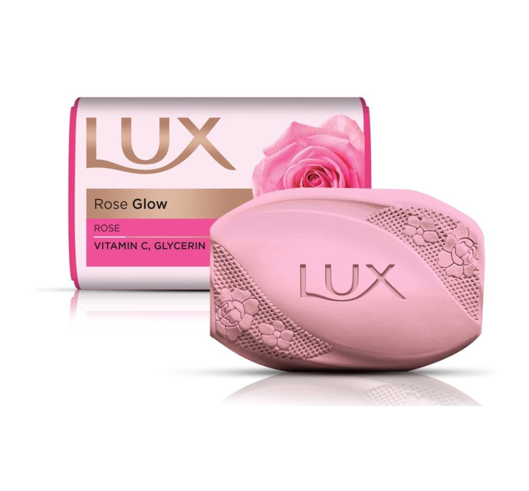 Lux Rose Glow Vitamin C and Glycerin Soap, 130g