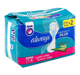 Always Protect Plus Pad With Aloe Vera, Ultra Slim Long, 17-Pack