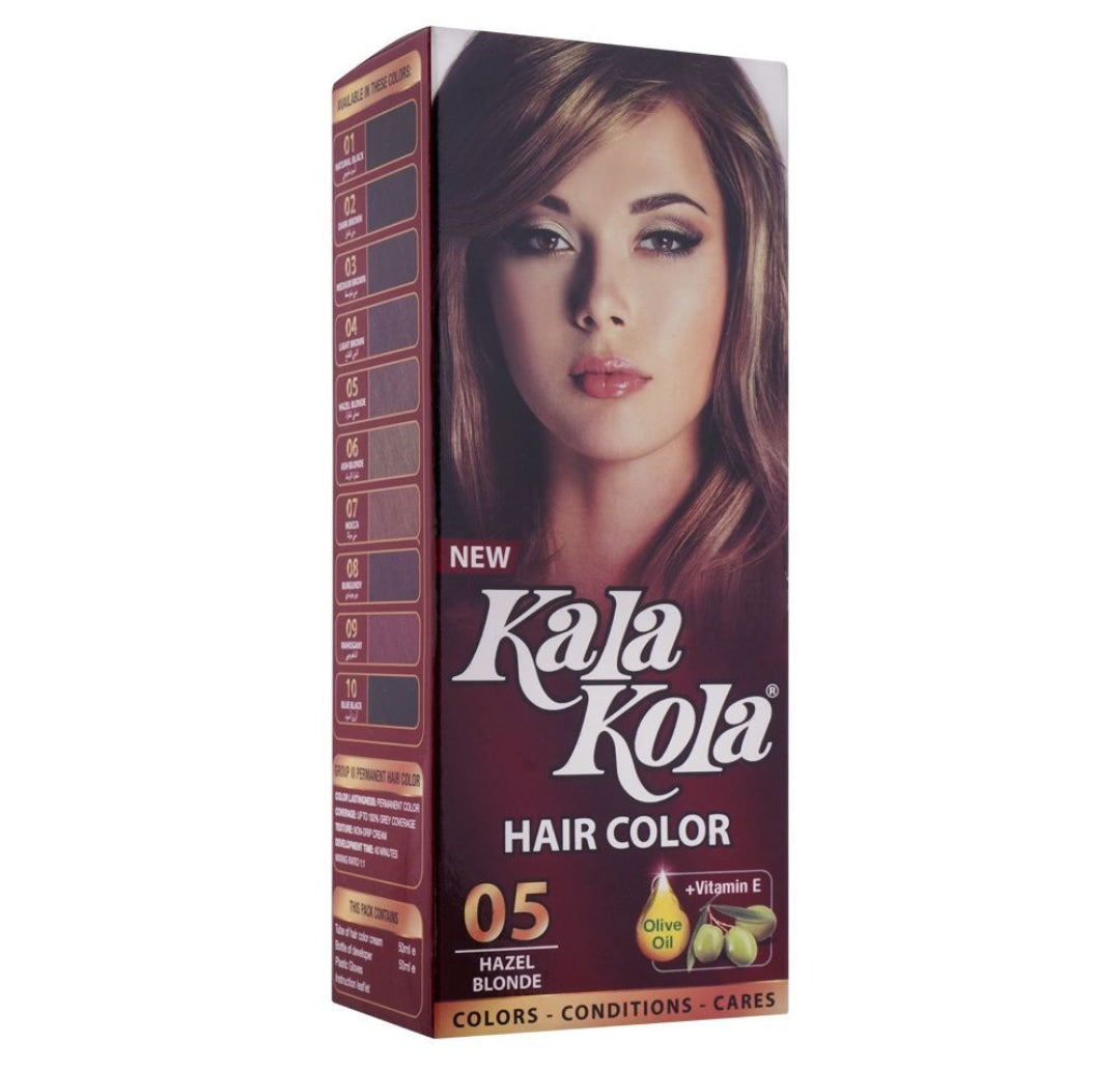 Kala Kola Hair Colour, 05 Hazel Blonde