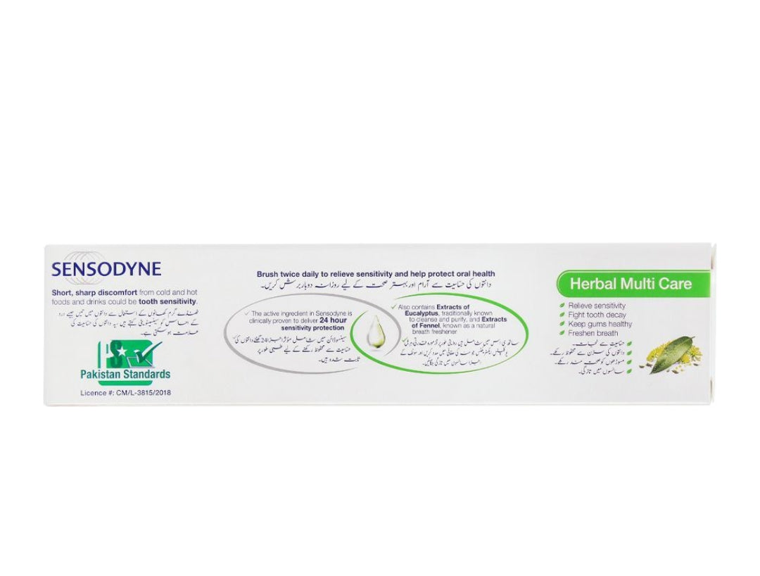 Sensodyne Herbal Multi Care Daily Care Toothpaste, 100g
