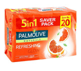 Palmolive Naturals Refreshing Glow Soap, 5 x 98g