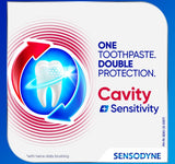 Sensodyne Cavity + Sensitivity 24H Dual Protection Toothpaste, 100g