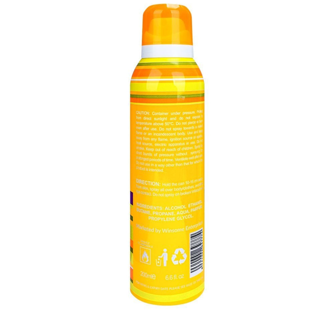 She Is Crazy Body Spray, For Women, 200ml