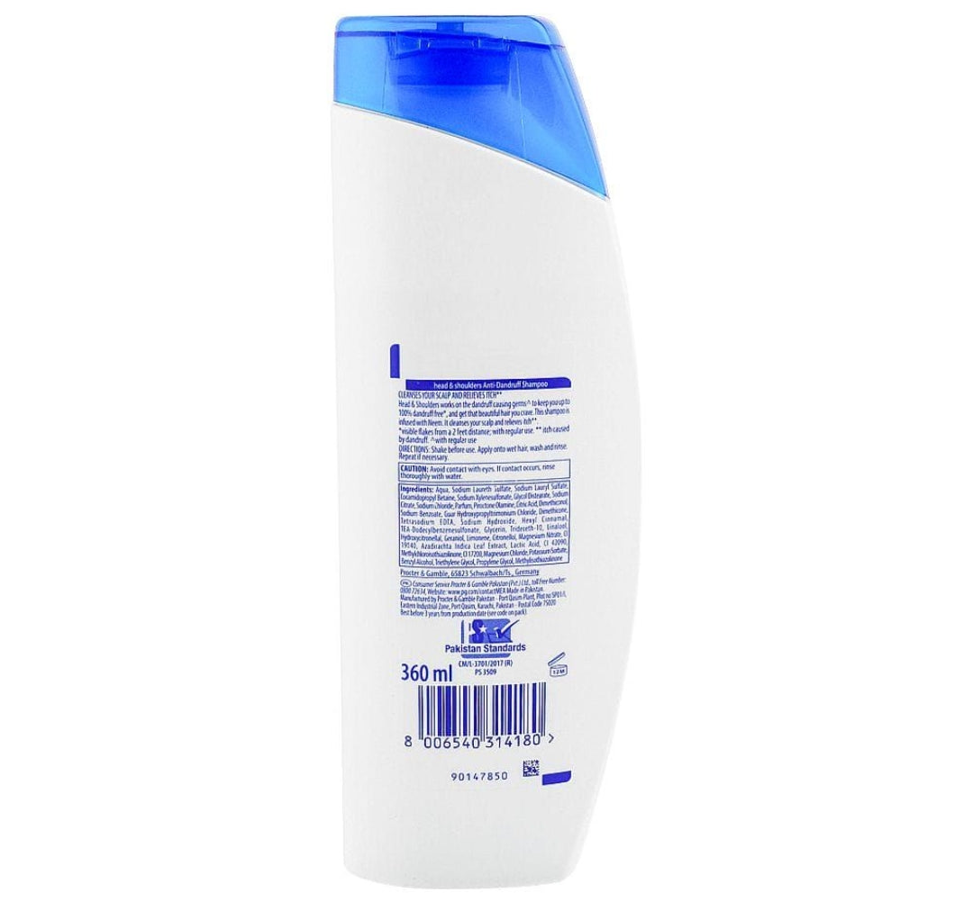 Head & Shoulders Neem Anti-Dandruff Shampoo, 360ml