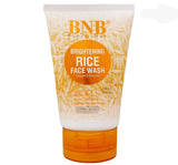 BNB Organic Source Brightening Rice Face Wash, Paraben and Sulfate Free, 120ml