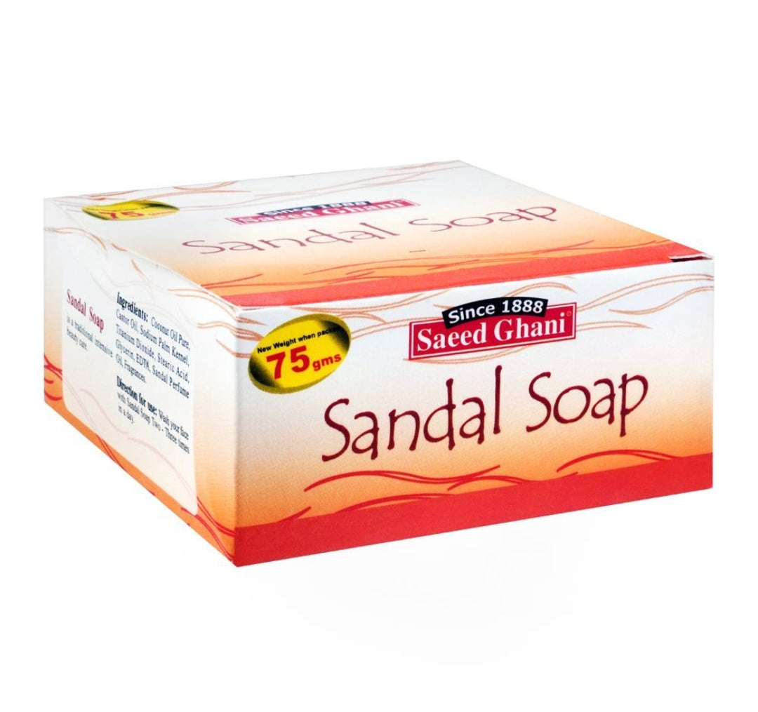 Saeed Ghani Sandal Soap, 75g