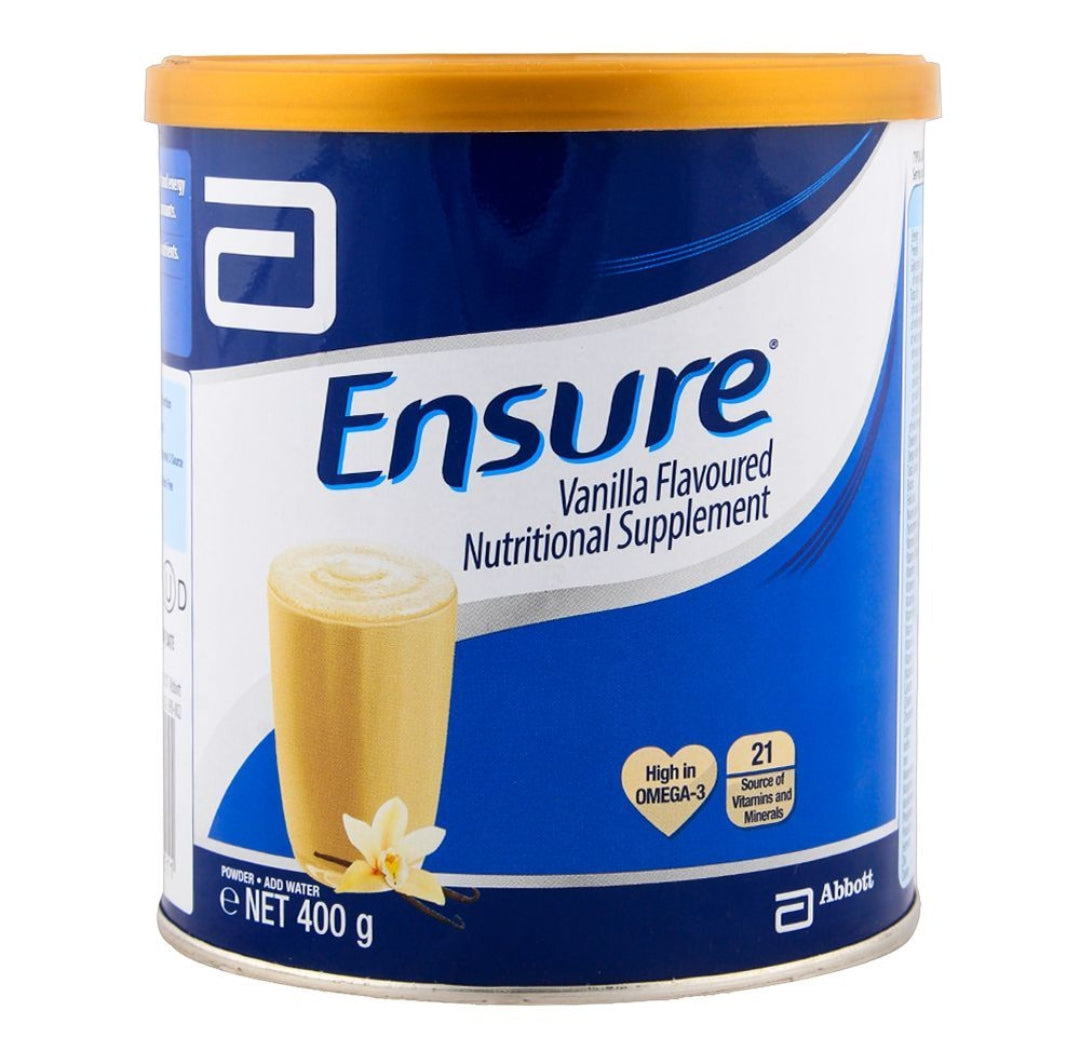 Ensure Nutritional Supplement Powder, Vanilla Flavor, 400g