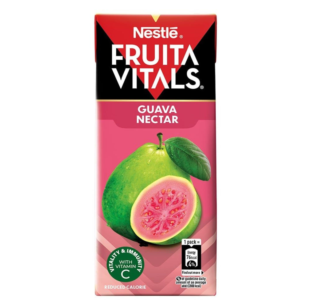 Nestle Fruita Vitals Guava Fruit Nectar 200ml