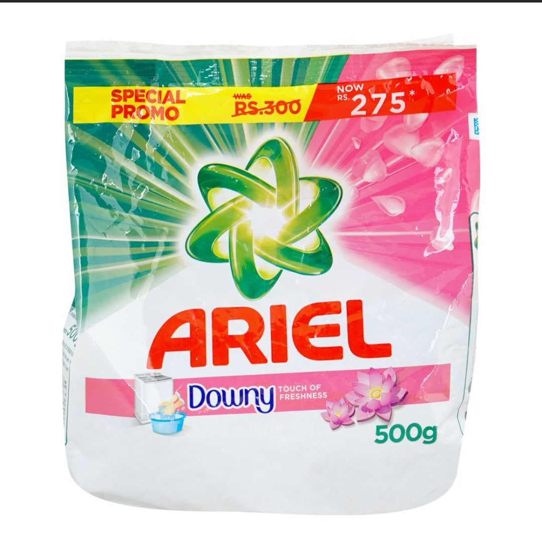 Ariel Downy Touch of Freshness Laundry Detergent Washing Powder, 500g
