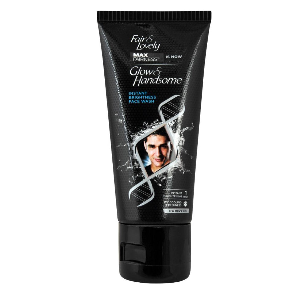 Glow & Handsome Instant Brightness Face Wash, 50g