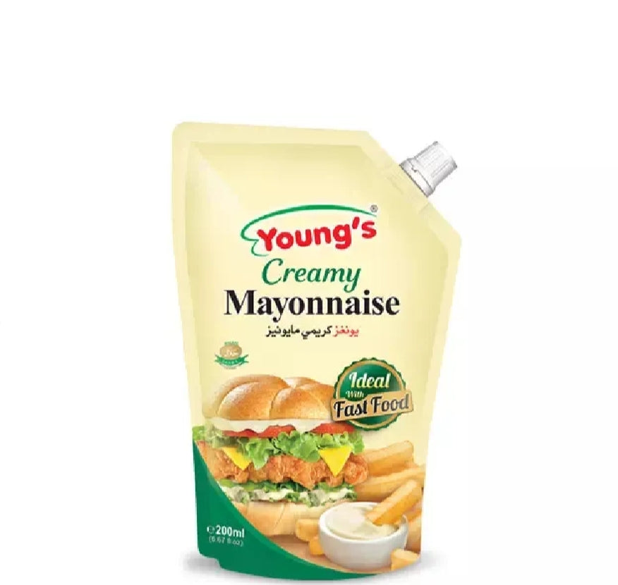 Young's Creamy Mayonnaise 200ml