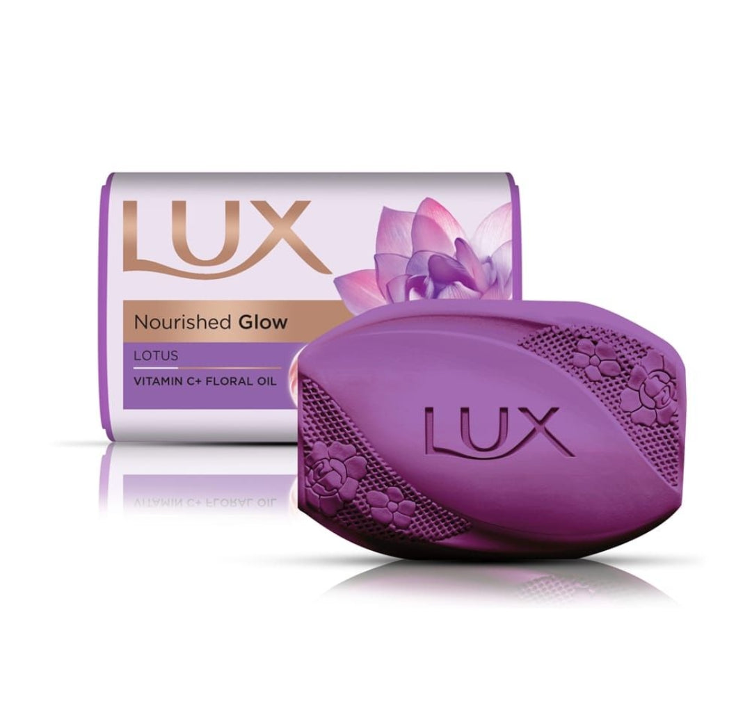Lux Nourished Glow Lotus Purple Soap, 130g