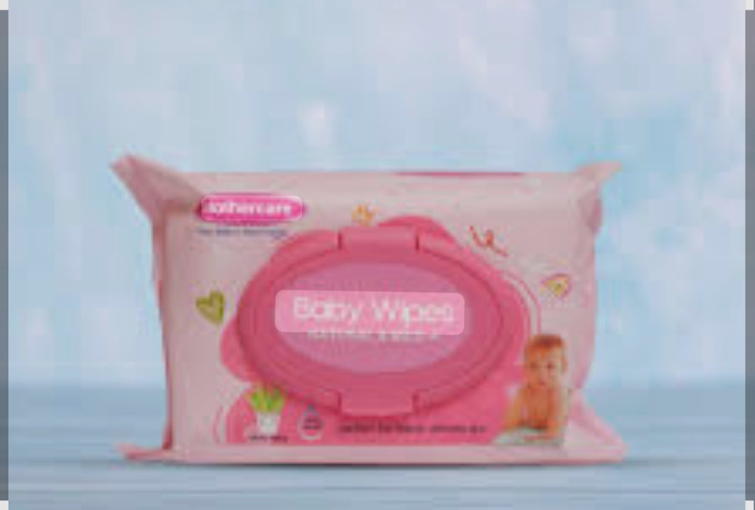 Mothercare Wipes Natural & Mild (pink) 80pcs
