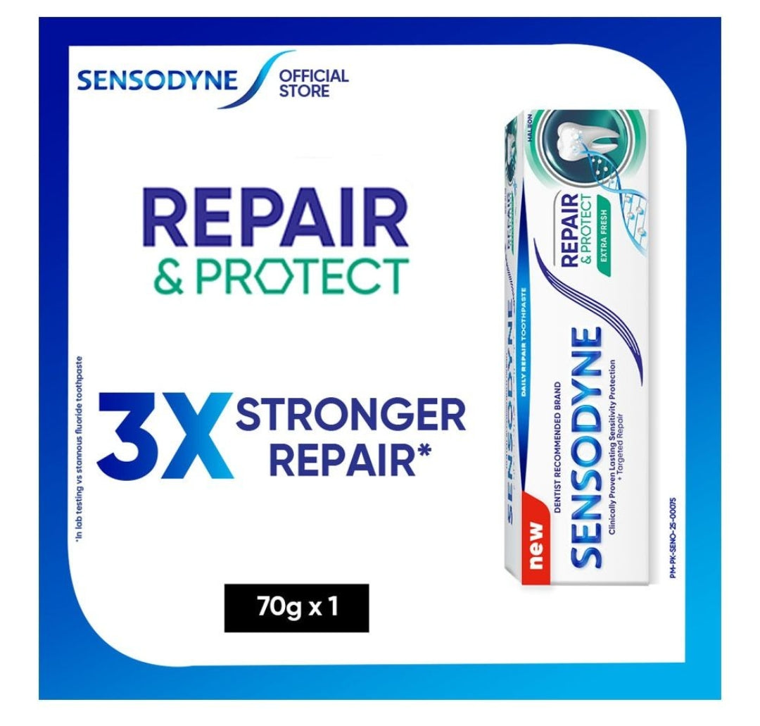 Sensodyne Repair & Protect Extra Fresh Toothpaste, 70g