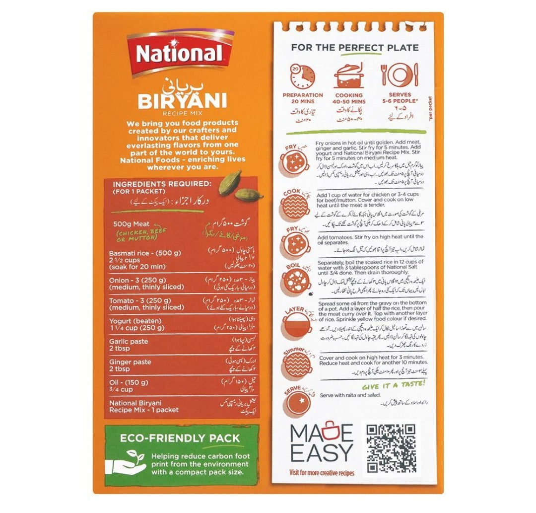 National Biryani Masala Mix, 90g