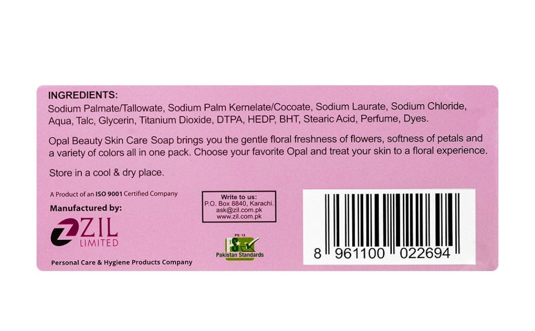 Opal Floral Freshness Soap, 4+1 Value Pack