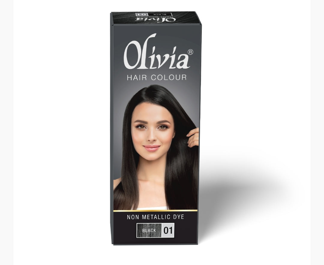 via Hair Colour (Black 01)