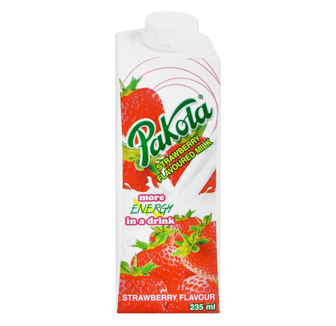 Pakola Strawberry Flavored Milk, 235ml